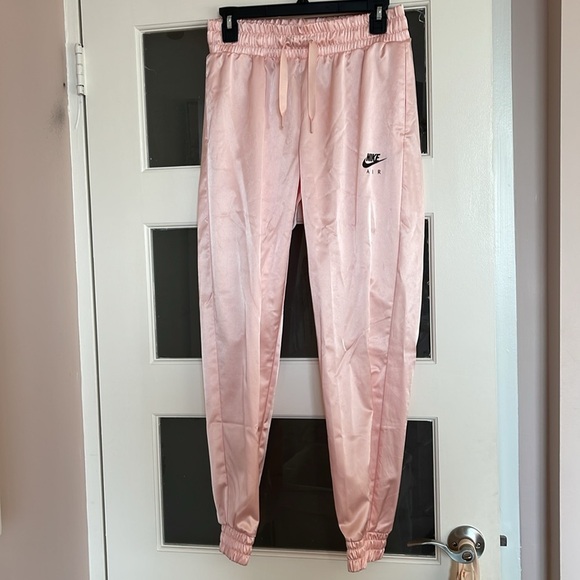 Nike Sportswear Air Track Satin Set Jacket and pants Echo pink - Picture 5 of 12